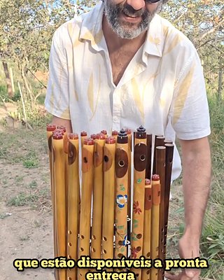 A flauta do vídeo: Pífano de bambu em Dó